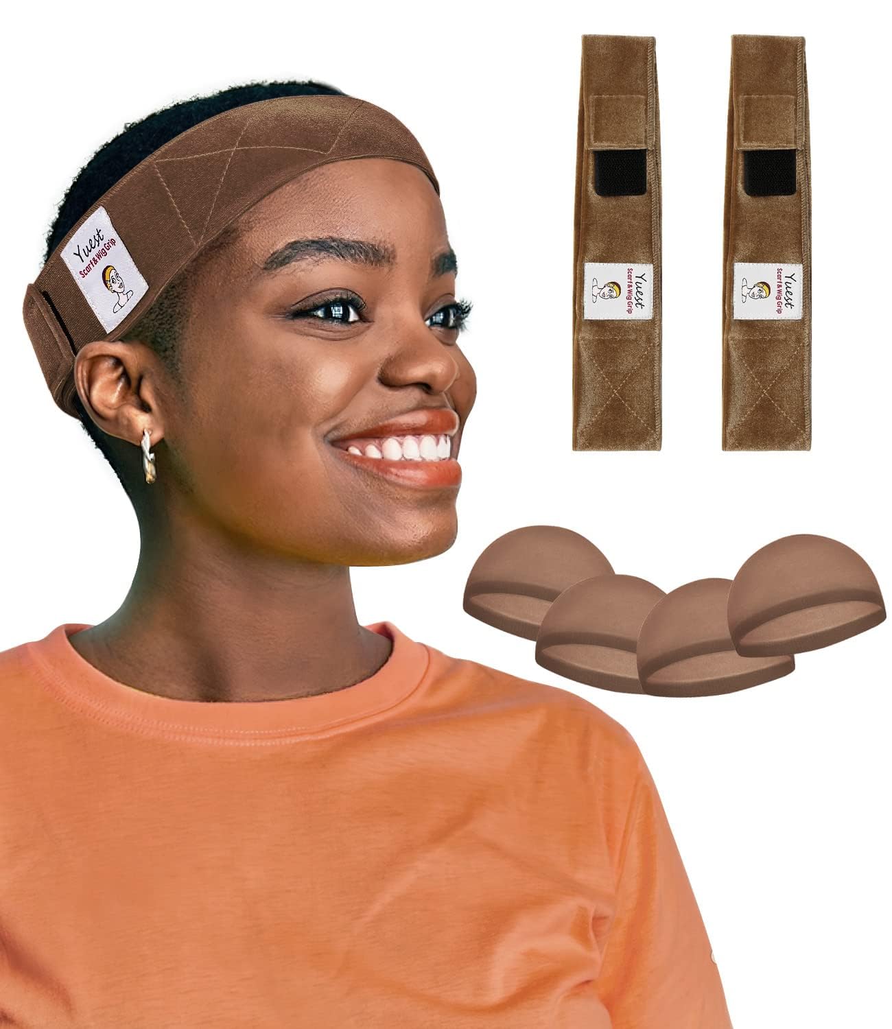 Wig Grip Band - No Slip Lace Front Wig Gripper for Secure Fit | Adjustable Size for Women