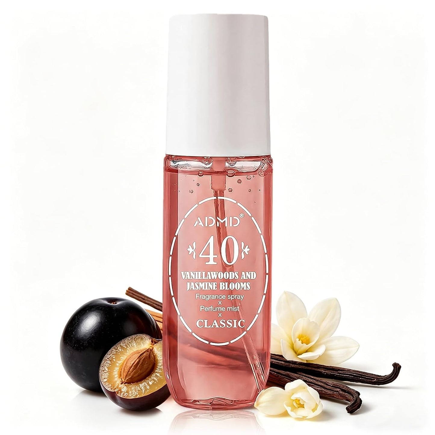 Tropical Body & Hair Mist for Women | Alcohol-Free Dragon Fruit & Jasmine Spray - 3 oz, Vegan & Lightweight