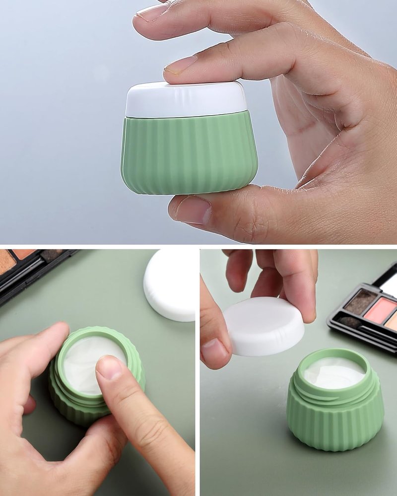 Travel Bottles 8 Pack - TSA Approved 3 oz Leak Proof Silicone Containers | Clear Bag Included