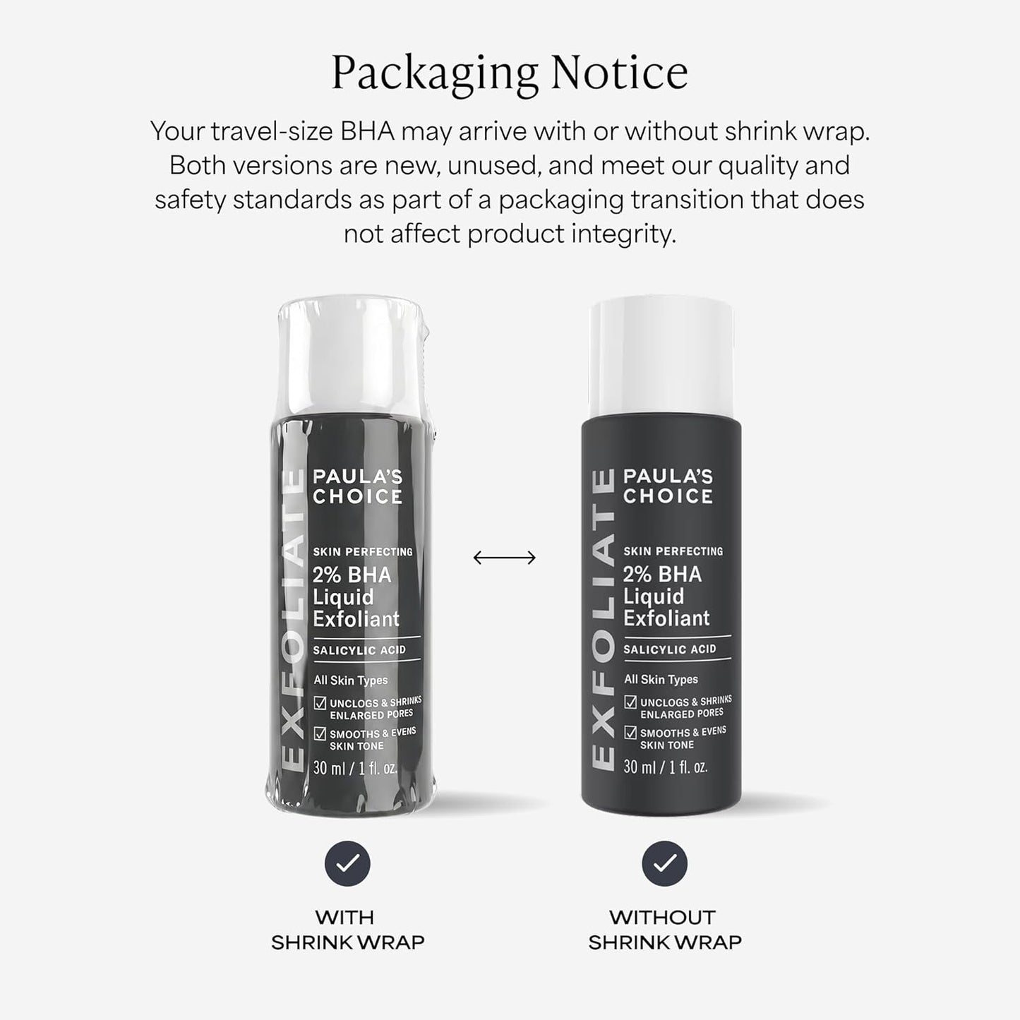 Paula's Choice 2% BHA Liquid Exfoliant - Salicylic Acid Facial Polish for Pores & Fine Lines | Fragrance-Free, 4 oz