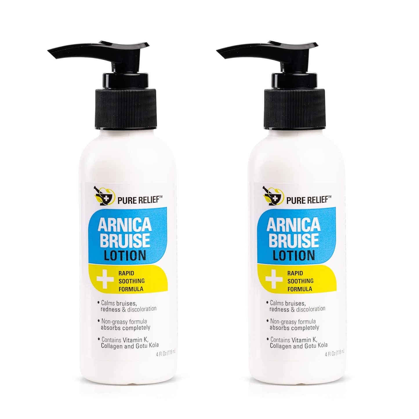 Arnica Cream for Bruise Relief - Extra Strength Moisturizing Formula with Vitamin K & Collagen | 4 Fl Oz