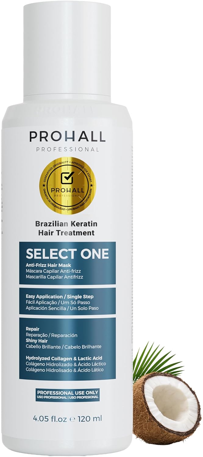Brazilian Keratin Treatment | Formaldehyde-Free Blowout Complex - 4.05 oz - At-Home Hair Treatment for All Hair Types