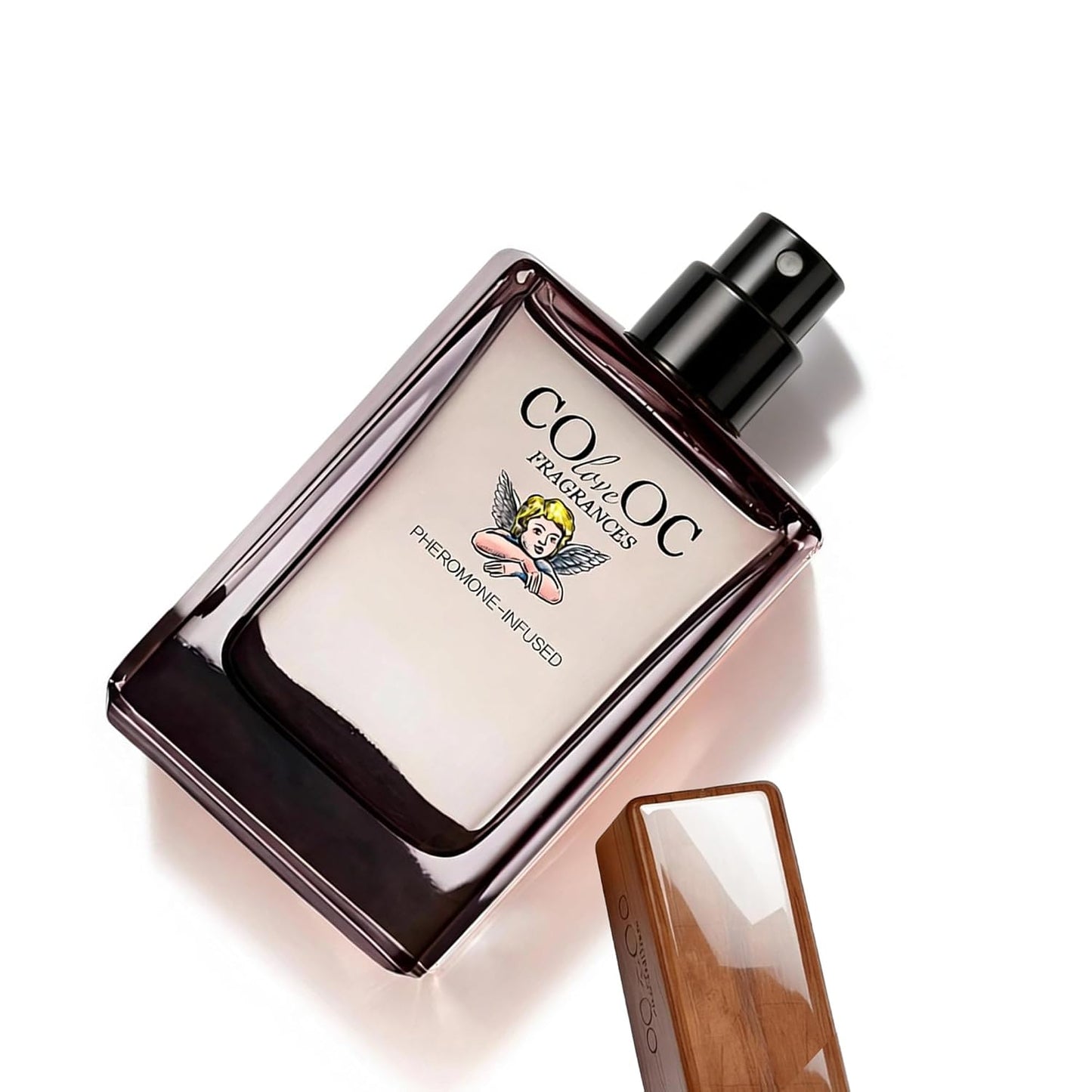 Pheromone Infused Cologne for Men - Spicy Woody Fragrance | Amber, Cinnamon, Musk & Leather - Long Lasting Perfume Gift