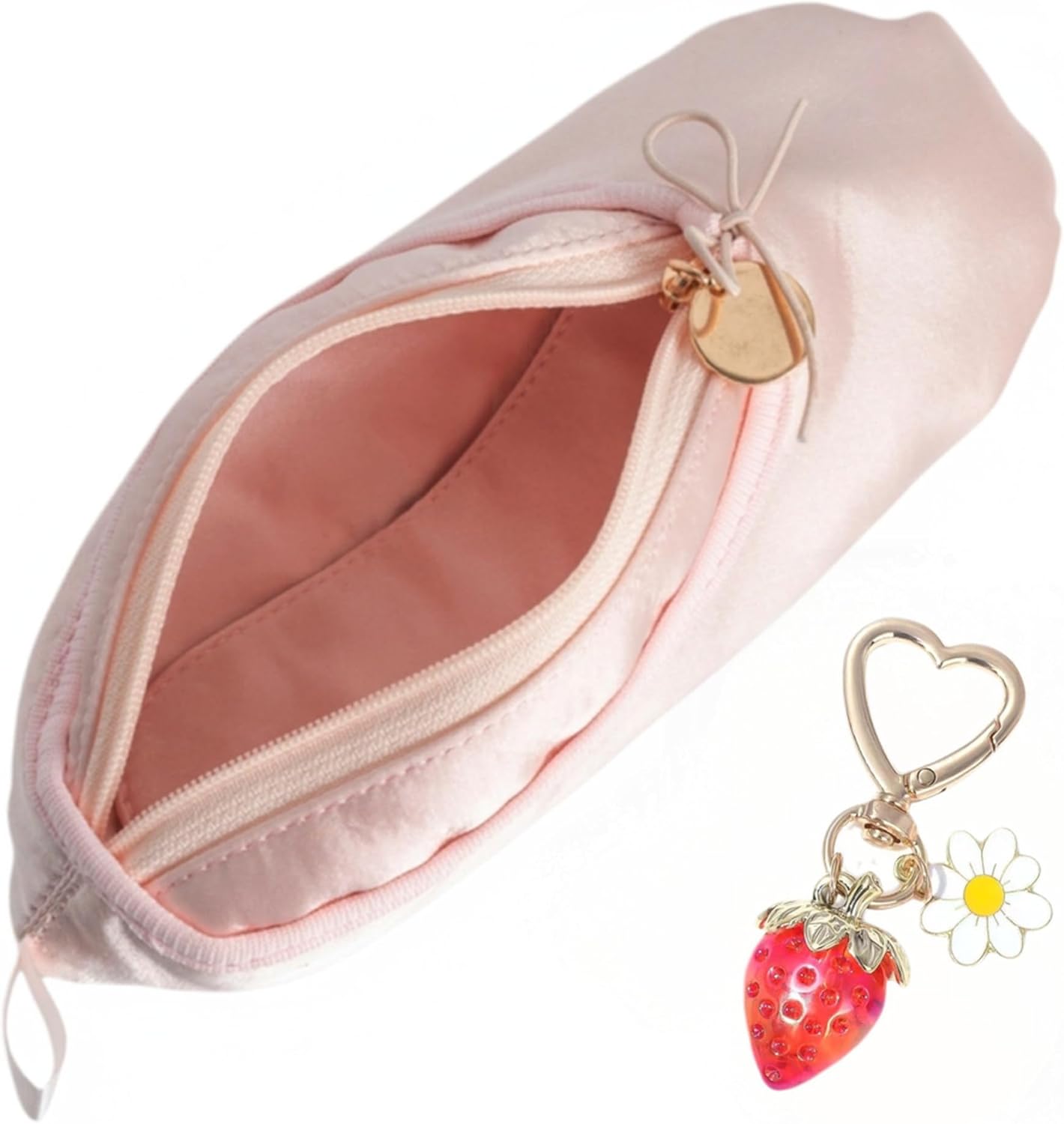 Pink Ballet Dance Shoe Makeup Bag - Ballerina Slipper Pouch for Girls & Women | Perfect Recital Gift