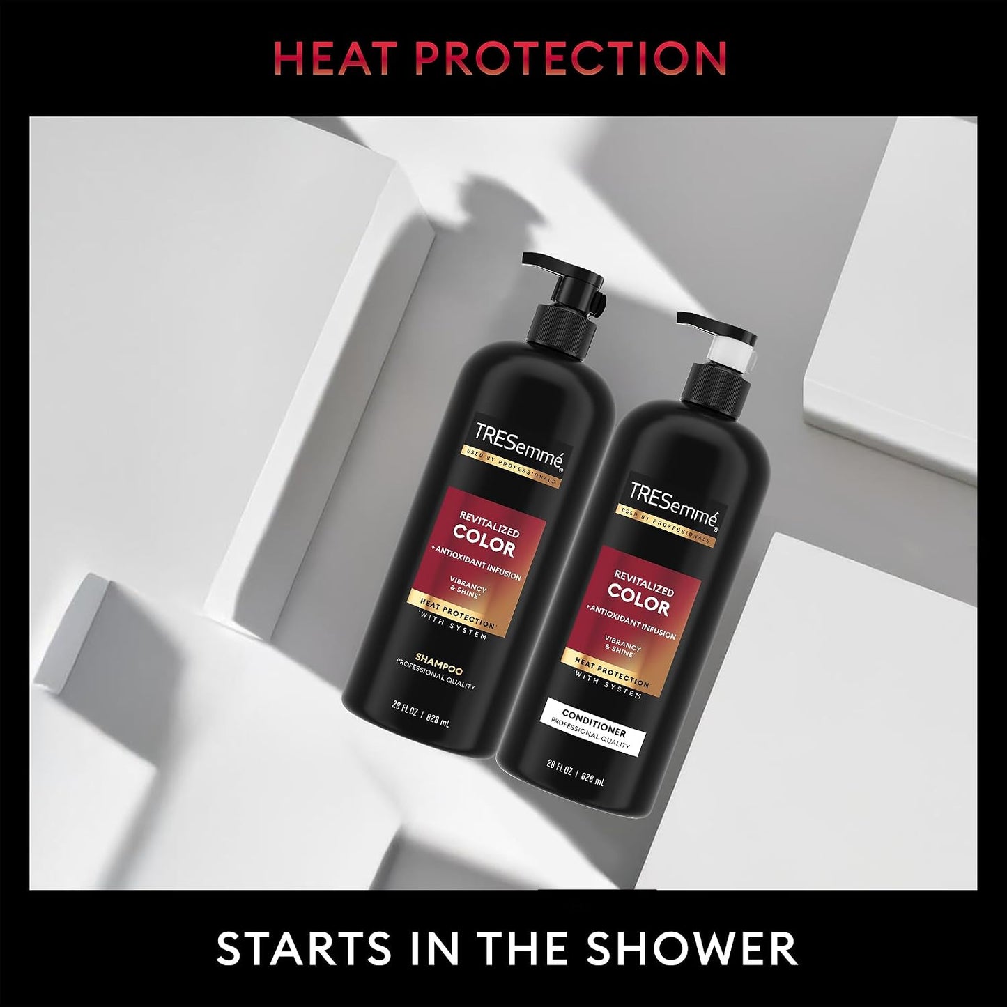 TRESemmé Revitalized Color Shampoo & Conditioner Set - Antioxidant Infusion for Color-Treated Hair | 28 Oz Each