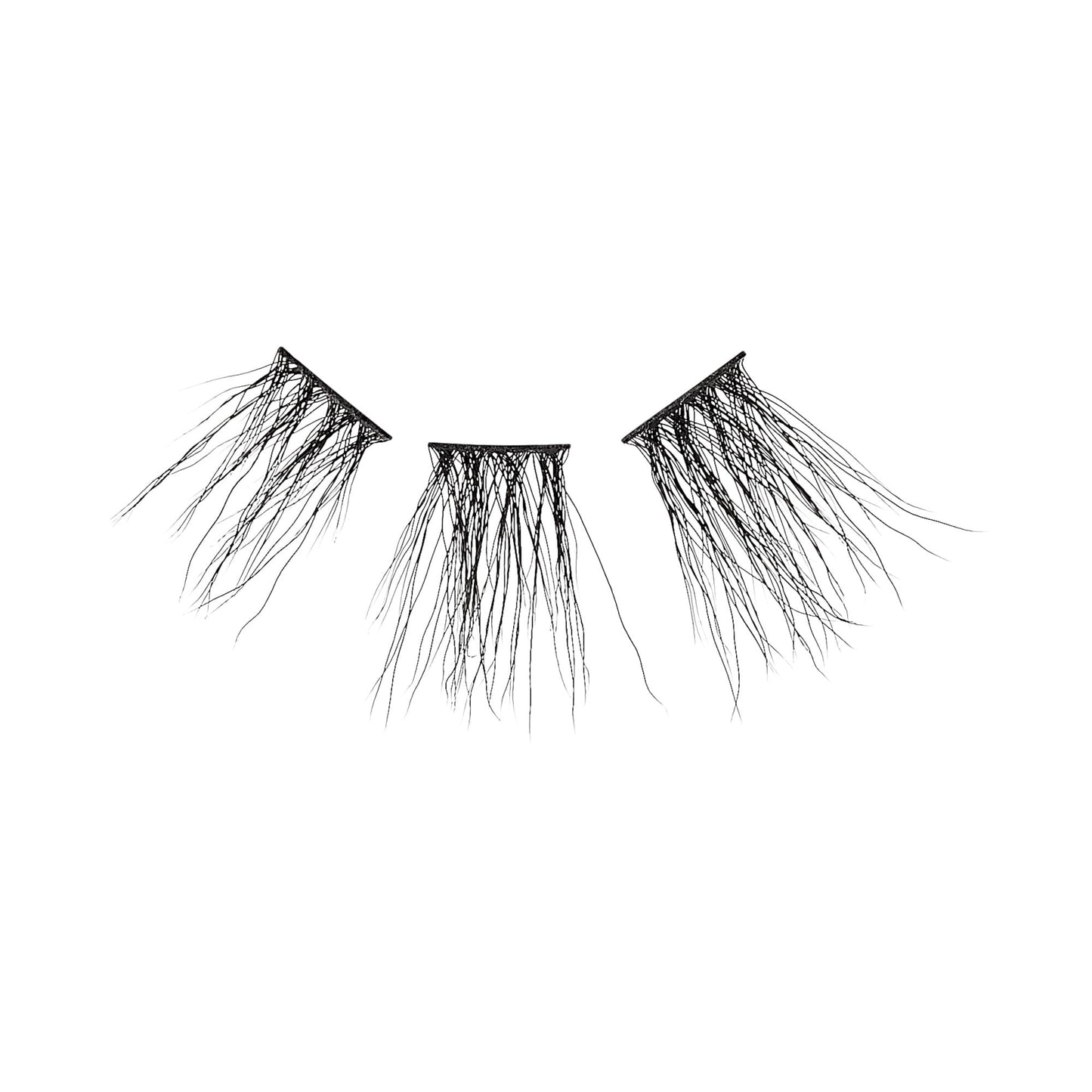 KISS Falscara Multipack, False Eyelashes, Lash Clusters, 'Faux Mink Wisps', 12mm-14mm-16mm, Includes 24 Wisps, Contact Lens Friendly, Easy to Apply, Reusable Strip Lashes
