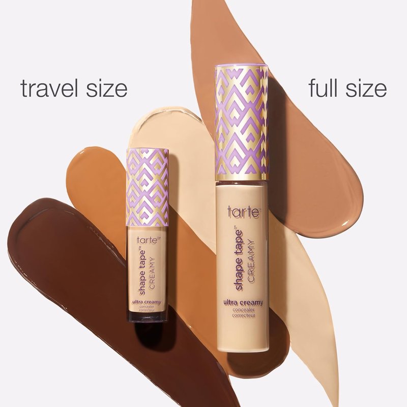 Tarte Shape Tape Concealer - Full Coverage, Hydrating Matte Finish | Vegan, 24HR Wear for Redness & Fine Lines