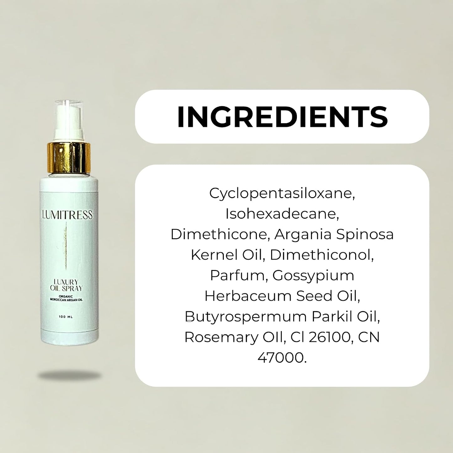 Luxury Oil Spray - Ultra-Fine Hydrating Mist for Shine & Softness | Ideal for All Hair Types