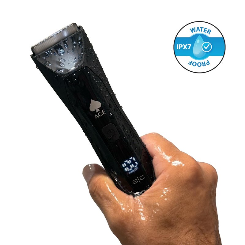 StyleCraft Ace Body Hair Trimmer Buzzer - 100% Waterproof Wet/Dry Full Body Hair Trimmer for Pubic Hair and Bikini Line, Precise Body Groomer for Men and Women