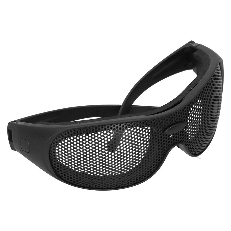 FILFEEL Wire Mesh Lens, Safety Goggles Breathable Shock Iron Safety Glasses Wind And Sand Proof for Outdoor Game Fans Activity