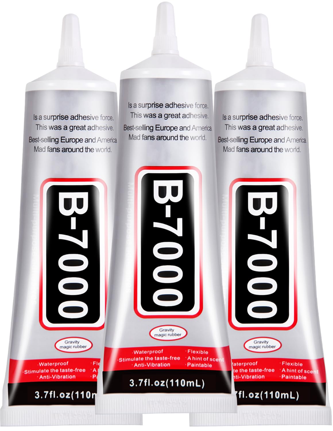 B7000 Jewelry Glue - Clear Multipurpose Adhesive for Rhinestones, Fabric, & Crafts | 50ML (1.69 fl oz)
