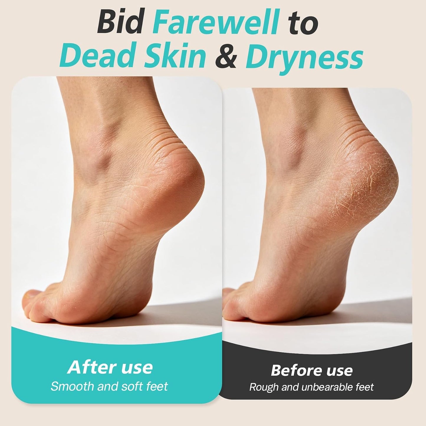 Nano Glass Foot File - Professional Hard Skin Remover & Durable Pedicure Tool | Long-Lasting Foot Buffer for Smooth Feet