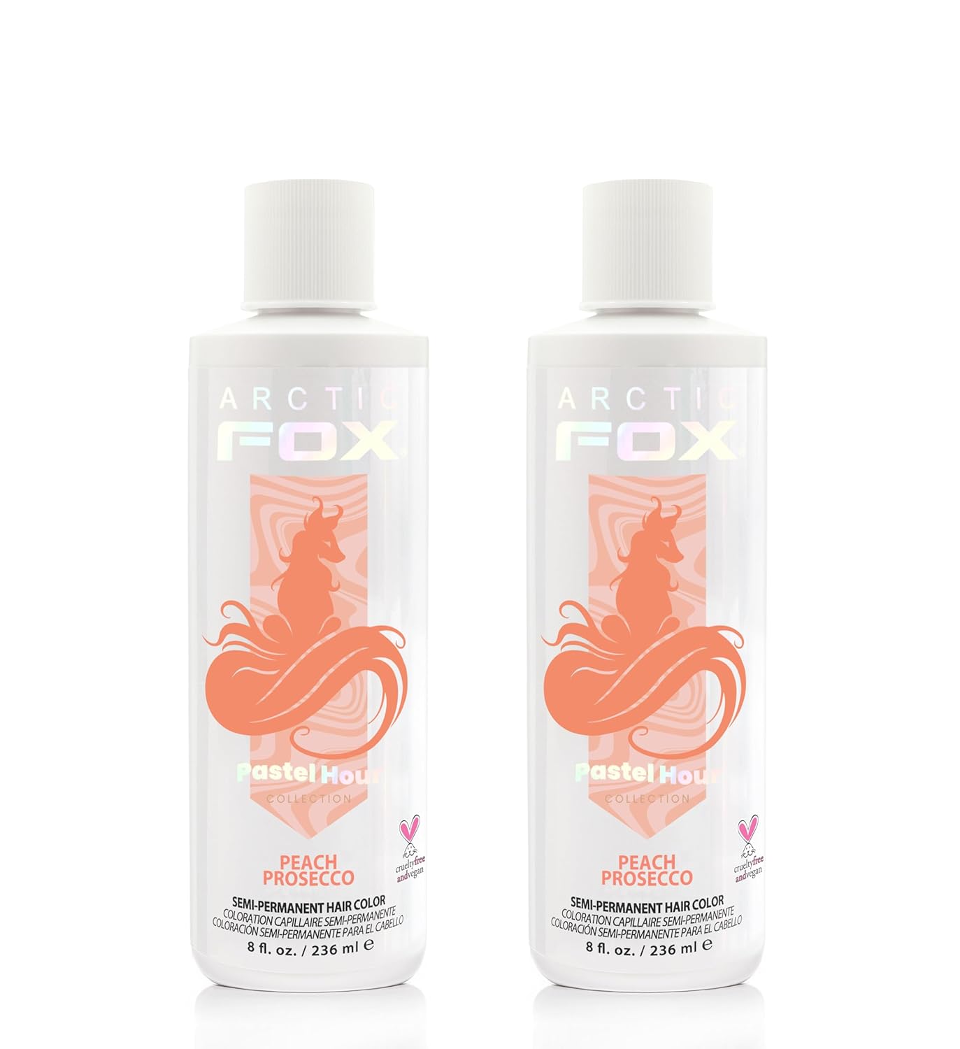 Arctic Fox Semi-Permanent Hair Dye - Vibrant Purple AF Color | Vegan, Ammonia-Free, 4 Fl Oz