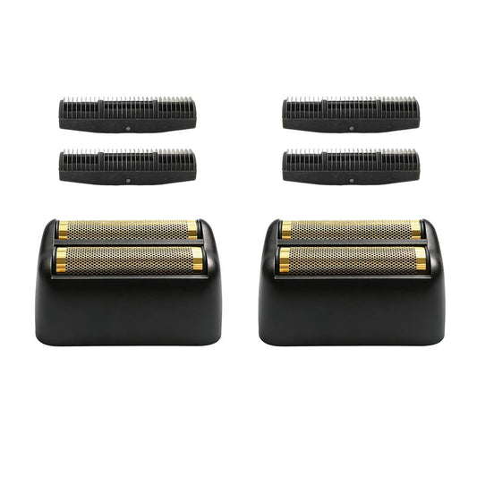 Replacement Head Compatible with BaByliss FX3 Foil Shaver, Replacement Blade Compatible with BaByliss Pro FX3 Foil Shaver Replacement Head, FXX3RFB Black Razor Replacement Foil Head with 2 Cutter-1PCS