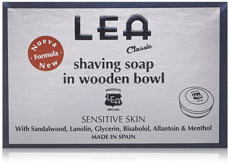 Shaving Soap Wood Bowl 3.5oz shave soap by LEA by ALE