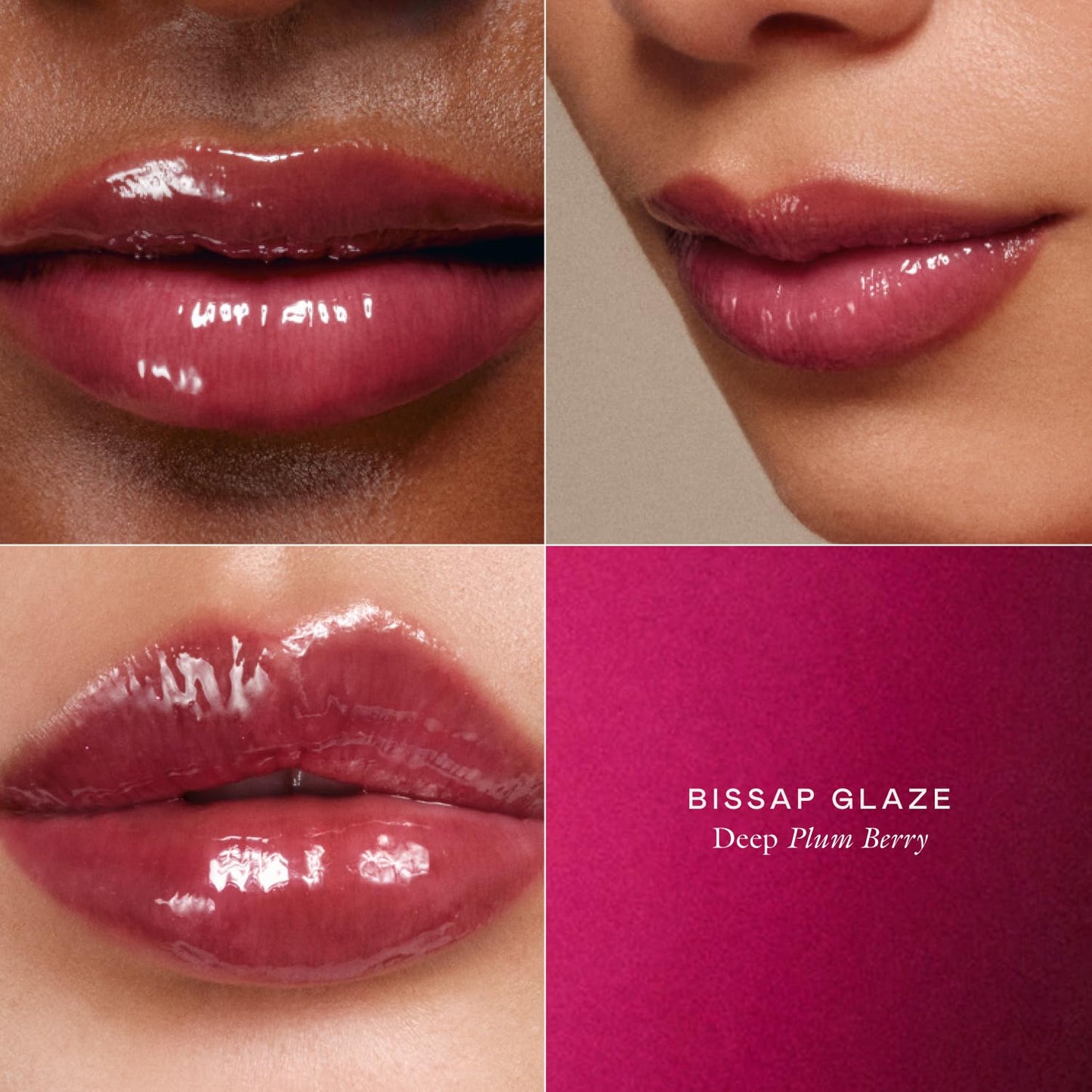 EADEM Lip Softening Balm - Hydrating Lip Gloss & Plumper | 0.5 oz Bissap Glaze
