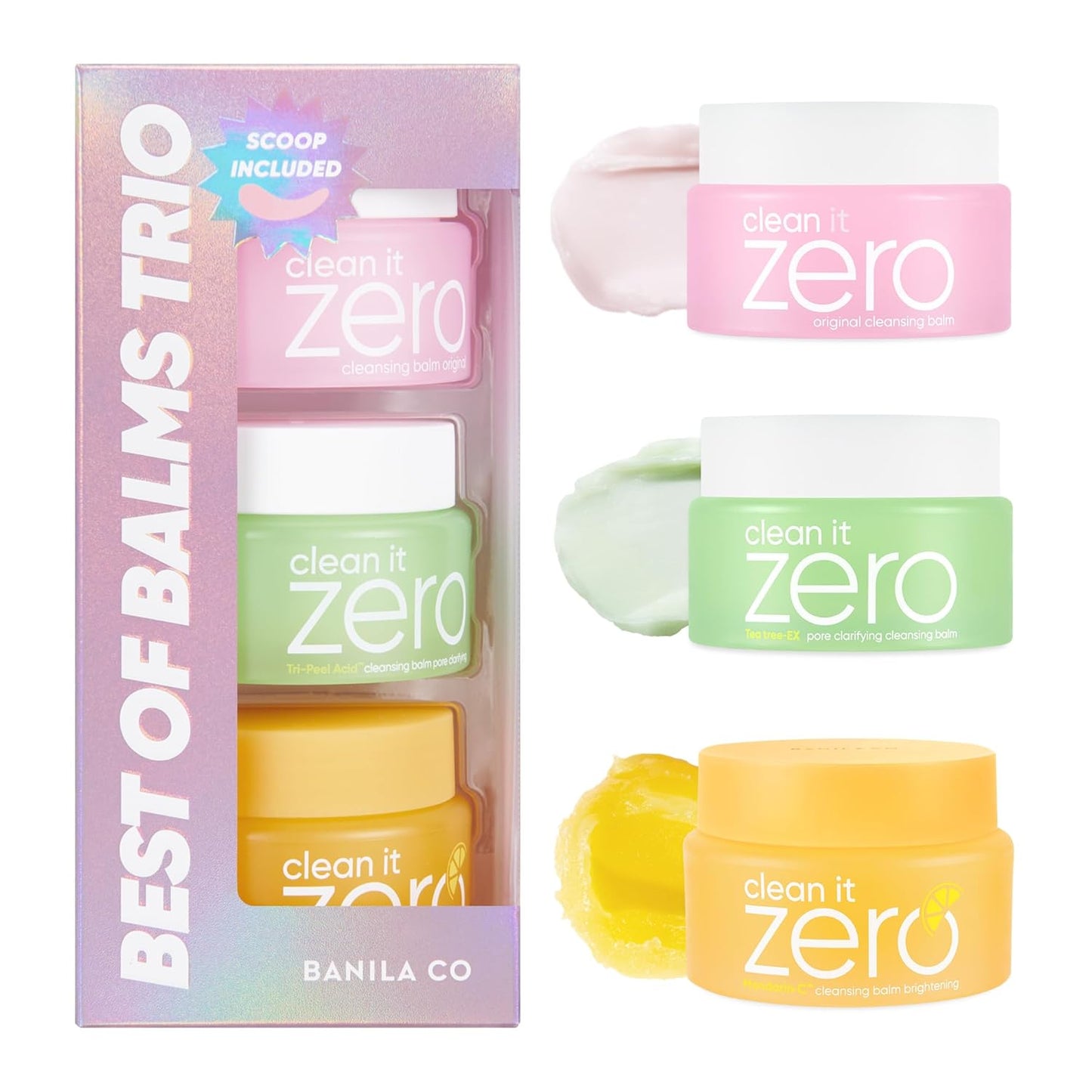 Clean It Zero Original Cleansing Balm - Korean Makeup Remover & Facial Cleanser | Vegan, Acerola Berry & Vitamin C (100ml)