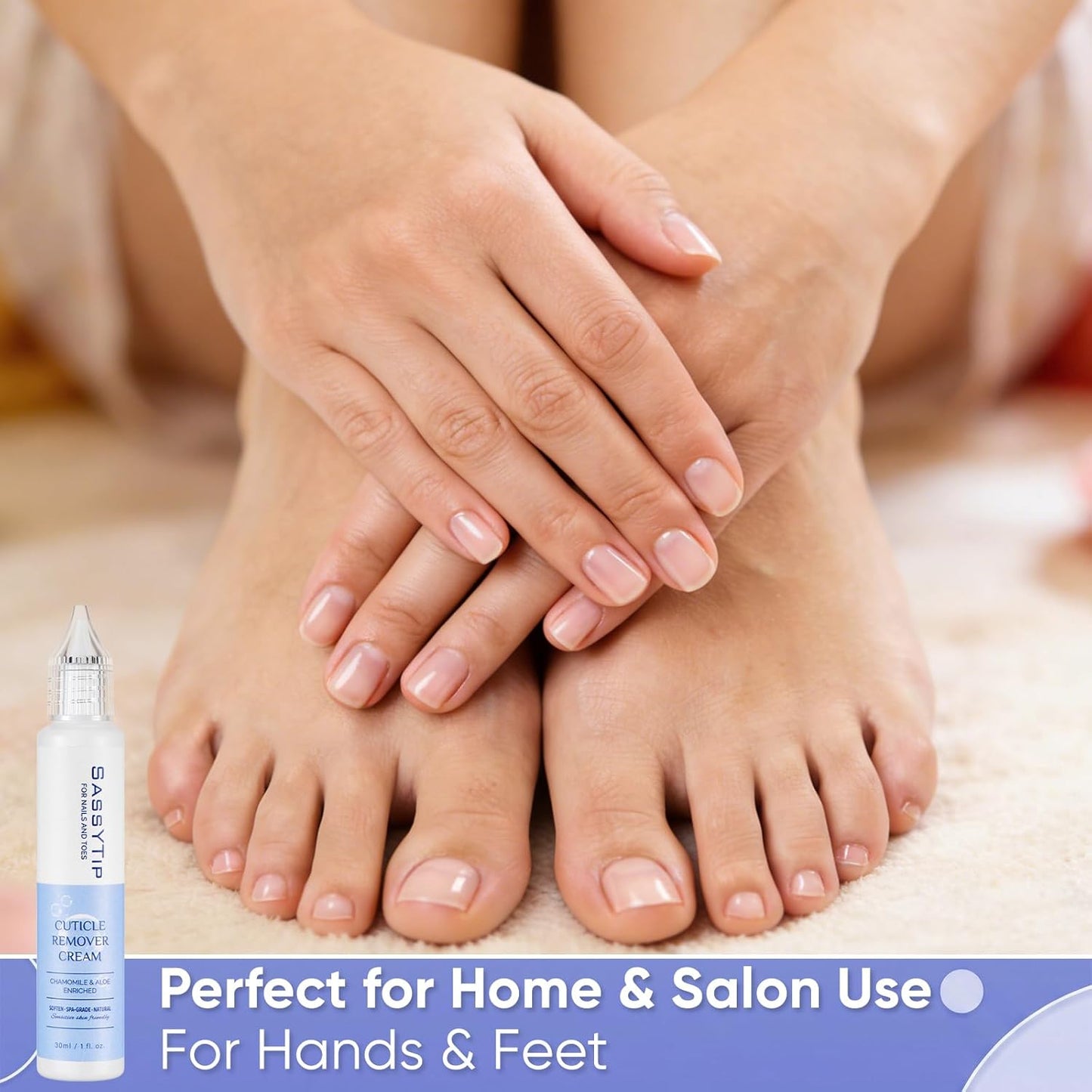 Cuticle Remover Gel - Instant 15-Second Softener & Gentle No-Scratch Formula | At-Home Manicure & Pedicure, 1 fl. oz. (Clear)