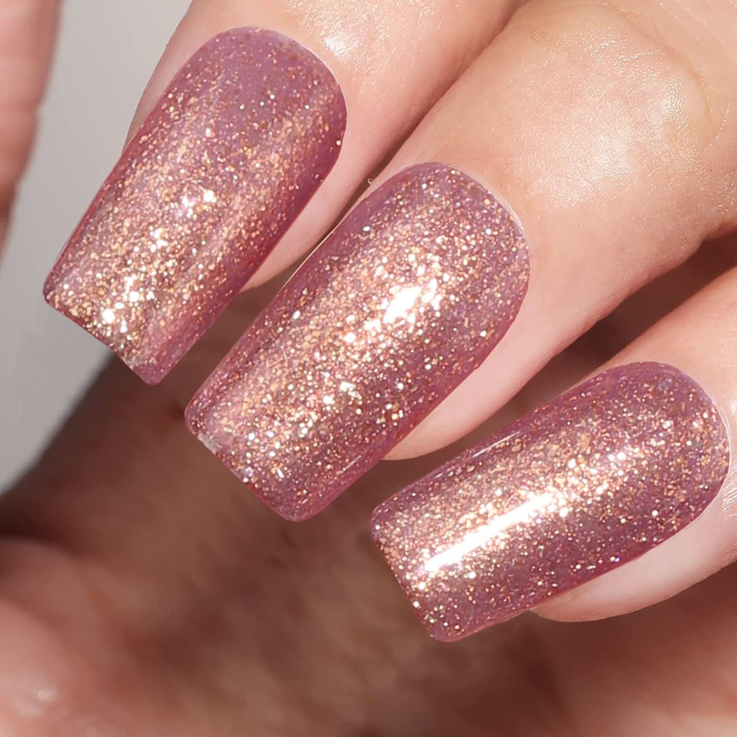 Light Pink Gel Nail Polish - 15ML Soak Off UV/LED for DIY Nail Art | Peach Pink Color, 0.5 OZ