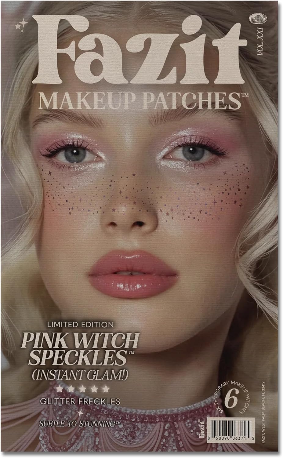 Soccer Face Stickers - Waterproof Glitter Makeup Patches for Game Day Glam | Red, Blue & Silver (6 Pack)