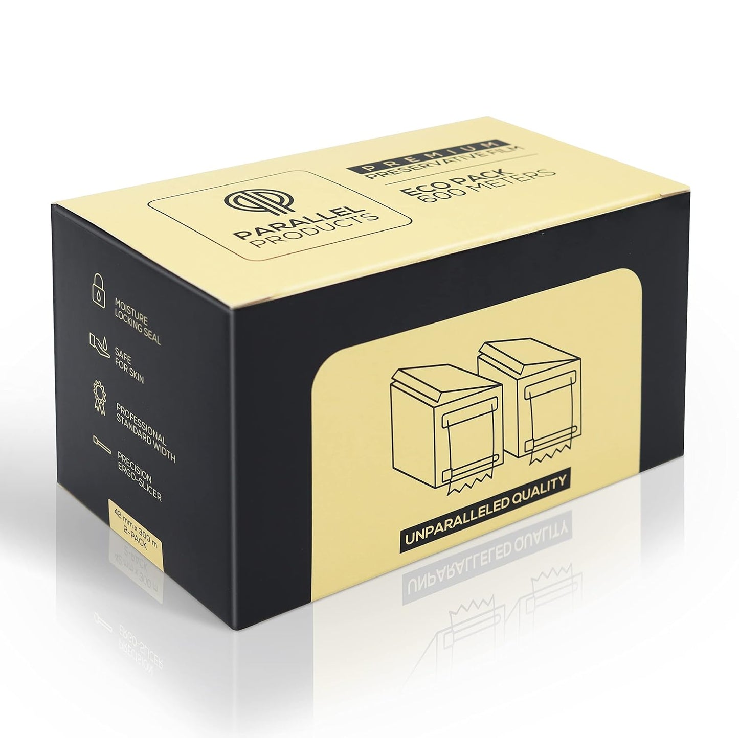 Premium Preservative Film - Plastic Wrap for Brow & Lash PMU | BPA-Free, 300m, 2-Pack