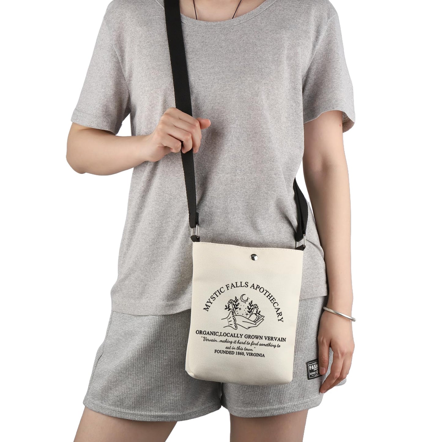G2TUP Vampire TV Show Inspired Gift Vampire B-rothers Tote Bag Stefan Handbag Vampire Merch Fans