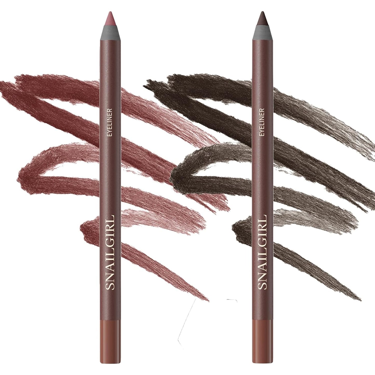 Waterproof Eyeliner Duo - 24HR Long-Lasting Precision Pencil | 1.5mm Tip, 7 Shades Available