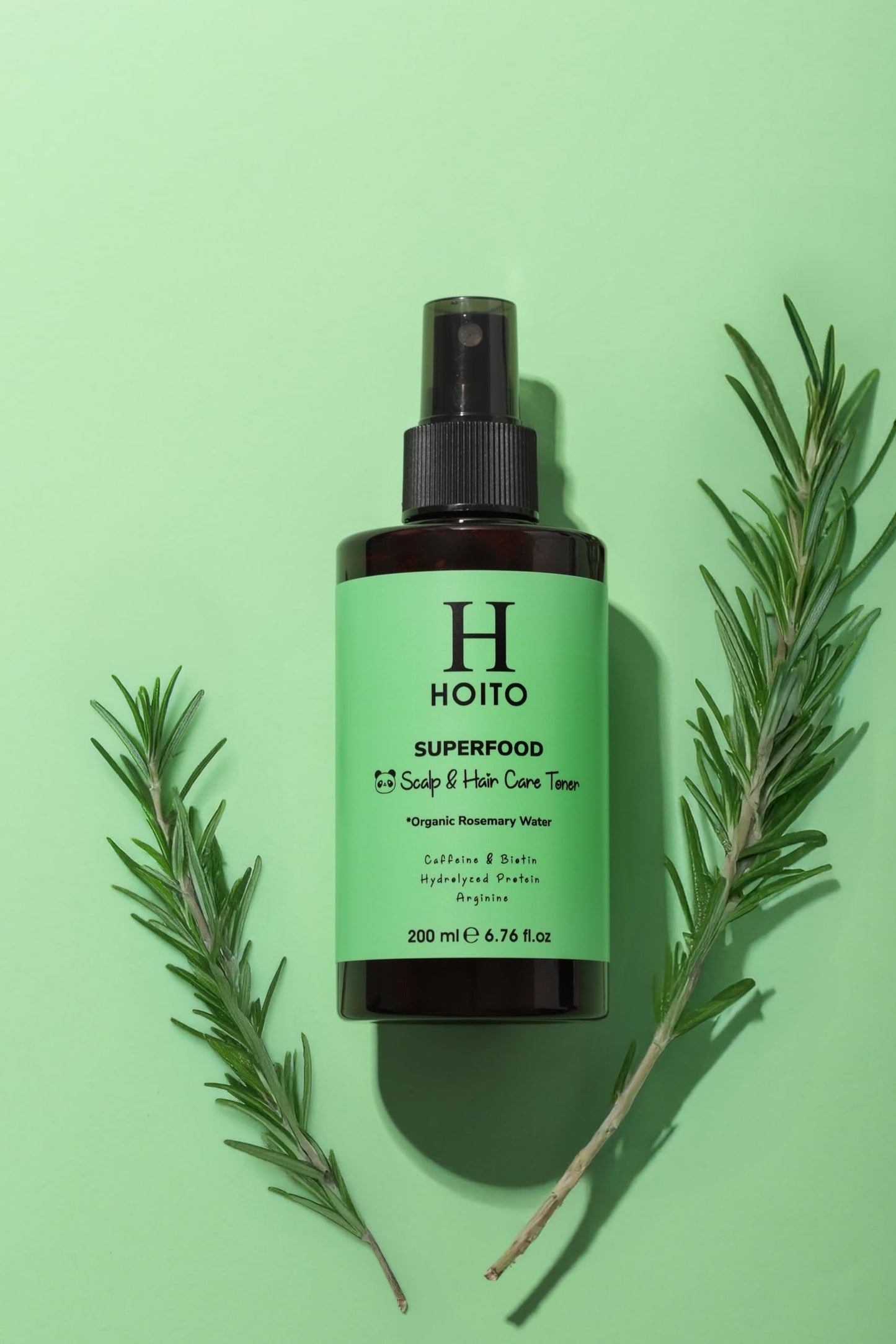 Hoito Hair & Scalp Tonic with Organic Rosemary Water, 200 ml