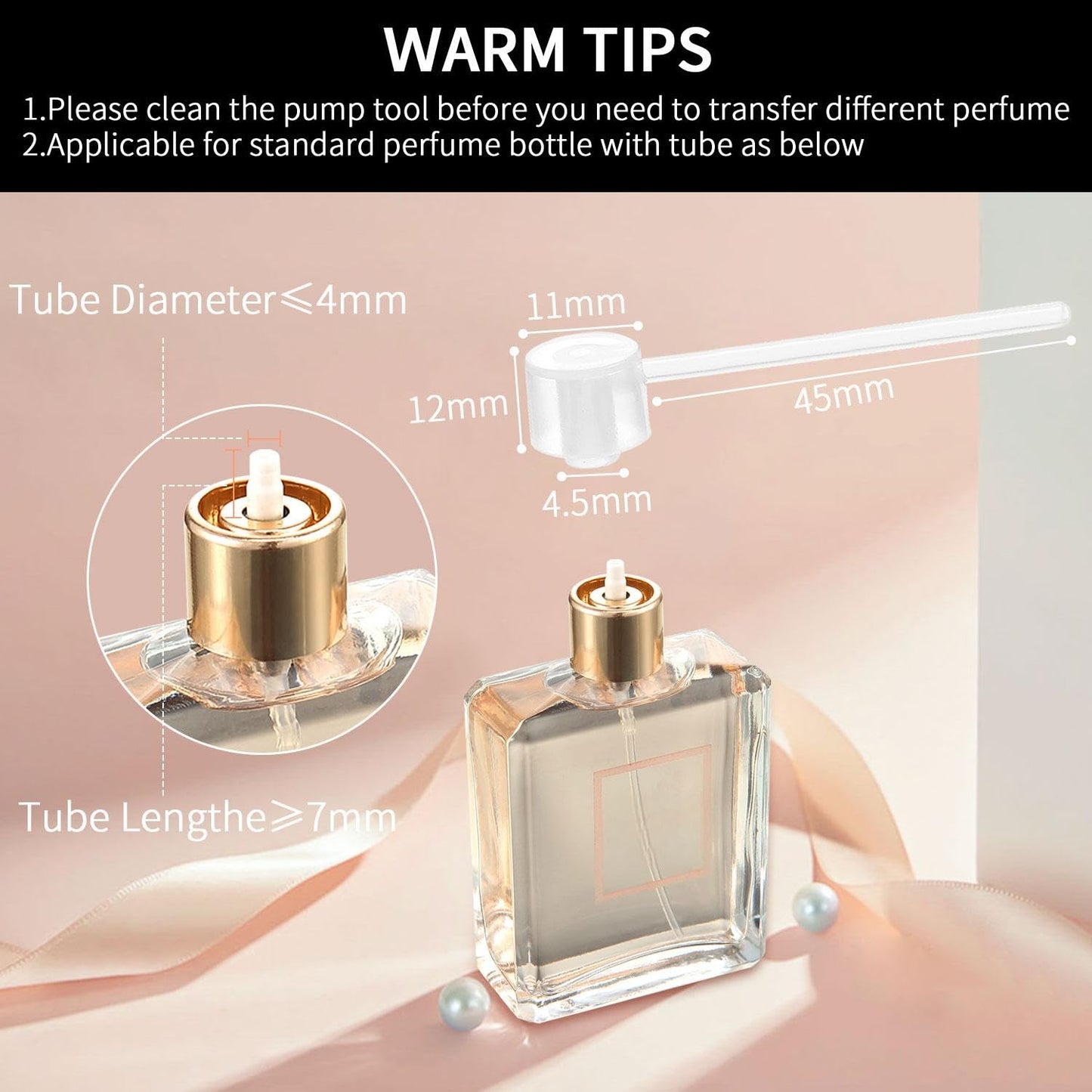 Motiskyy 70 Pcs 5 ml Refillable Perfume Atomizers Bulk - Mini Travel Cologne Sprayers with Refill Pump & Transfer Tool for Perfume Makers & Small Studios(Black)