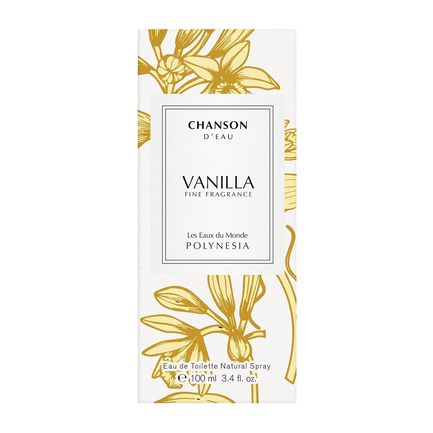 Chanson Vanilla Eau de Toilette - Women's Fragrance with Pear & Sugar Notes | 3.4 fl oz Travel Size
