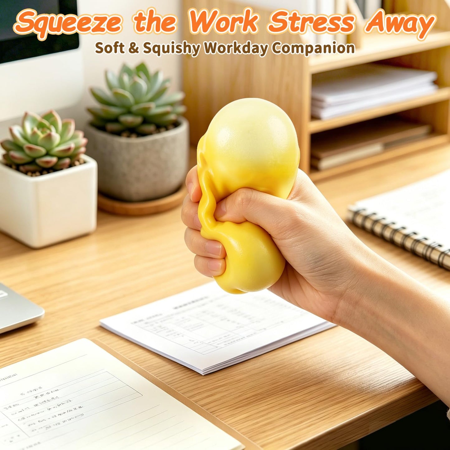 Cheese Squishy Slow Rising Squeeze Toy, Extra Soft Squishy Fidget Toy, Stress Relief Sensory Novelty Fidget Squishy Toy Gift for Kids and Adults