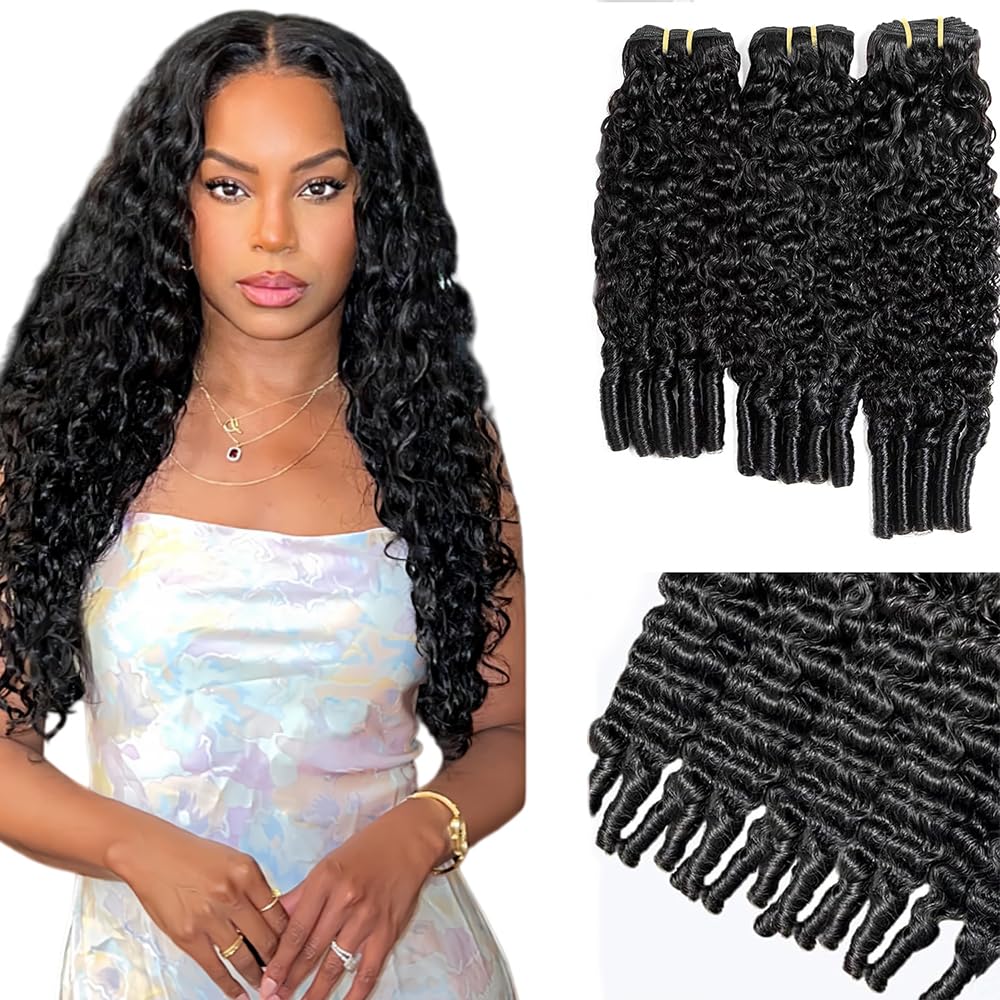 Burmese Curly Bundles Human Hair Burmese Wet and Wavy Human Hair Bundle 26 28 30 inch Unprocessed Virgin Water Wave Human Hair 3 Bundles