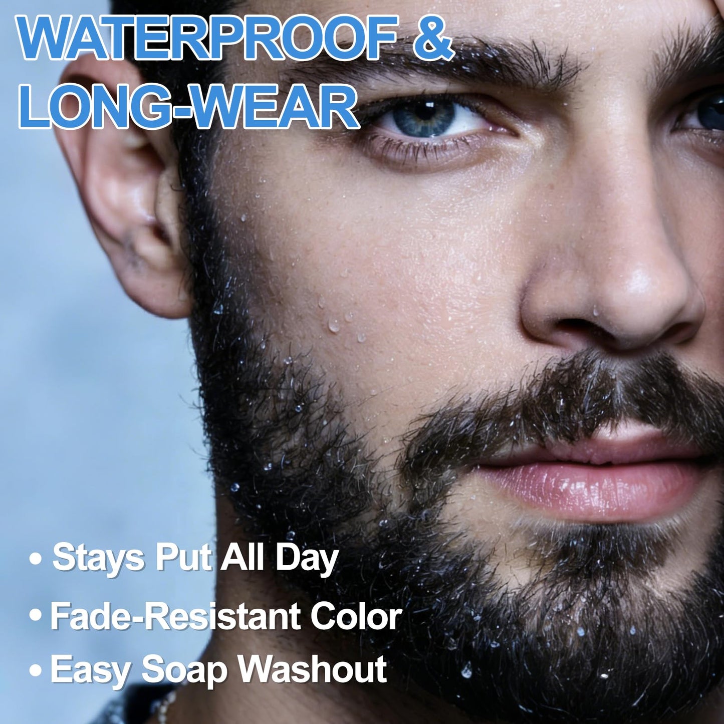Erinde 1 Day Beard & Brow Color for Men