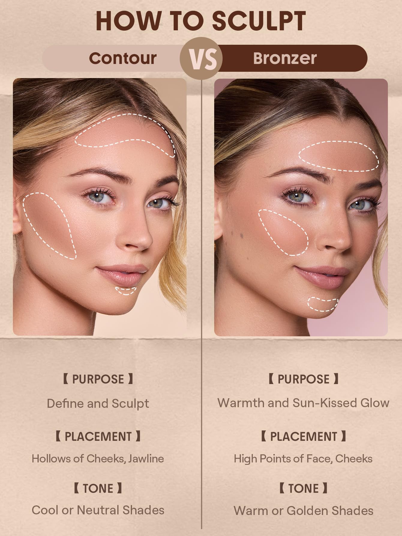SHEGLAM Buttery Buff Contour & Bronzer Stick-Soft Tan