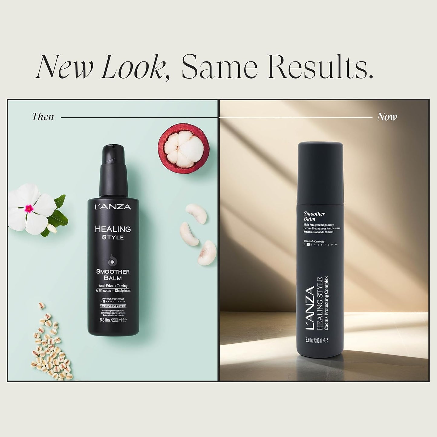 L'ANZA Healing Style Smoother Balm | Smoothing Hair Treatment for Frizz Control & Shine - 6.8 Fl Oz