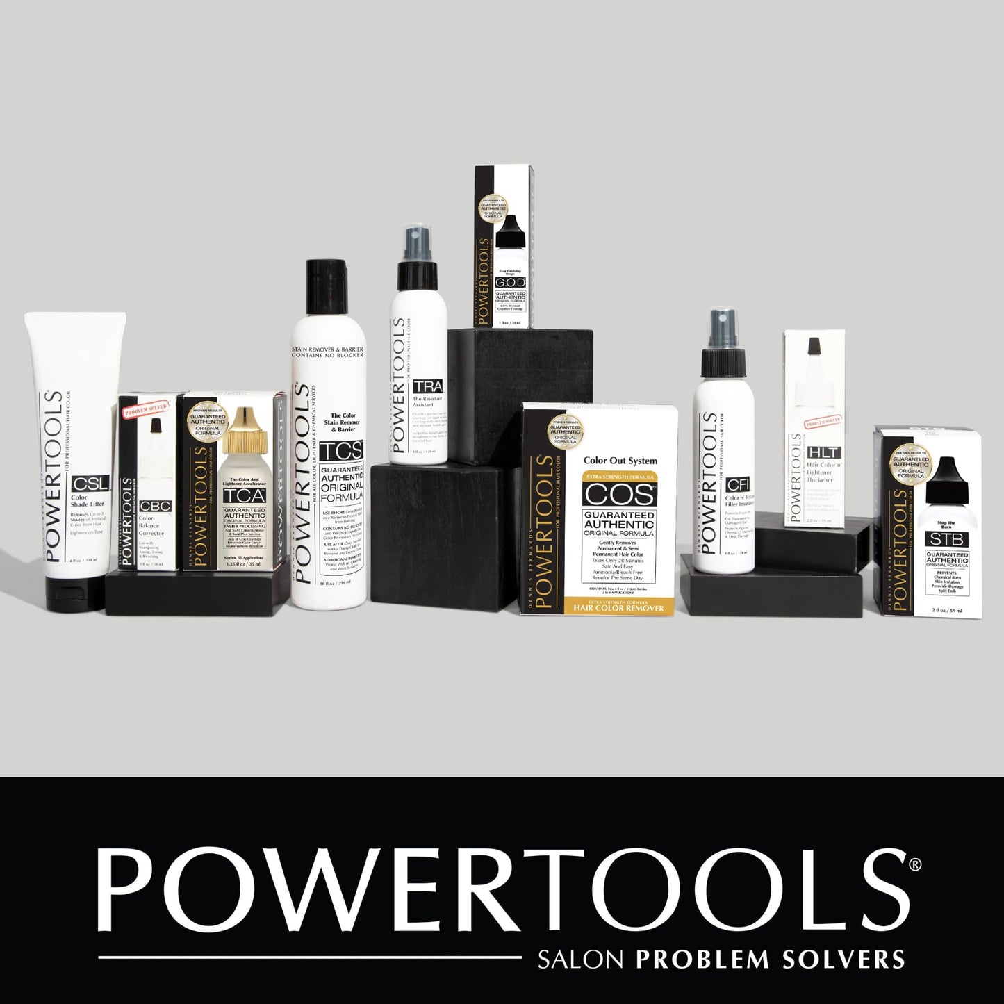 POWERTOOLS Gray Oxidizing Drops - Covers Resistant Gray Hair, Adds Depth and Shine to Any Hair Color (1 Fl Oz, Liquid)