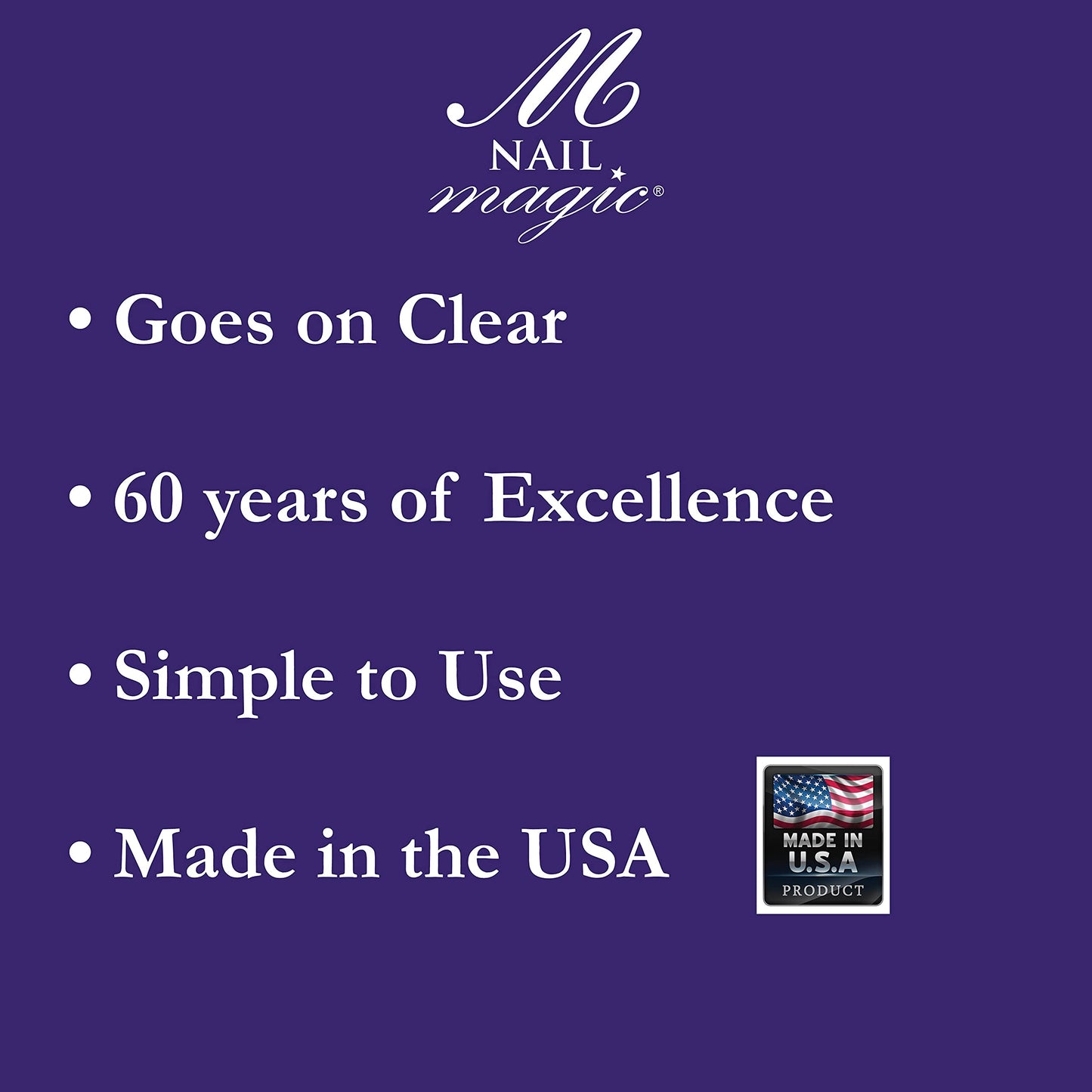 Nail Magic Nail Hardener & Conditioner, Assists with Chipping, Peeling, Brittle Fingernails, Strengthens, Conditions, & Hardens Nails, 0.5 fluid oz
