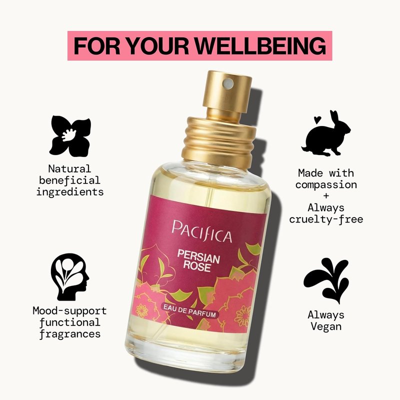Persian Rose Spray Perfume - Romantic Floral Fragrance, Vegan & Non-Toxic | 1oz