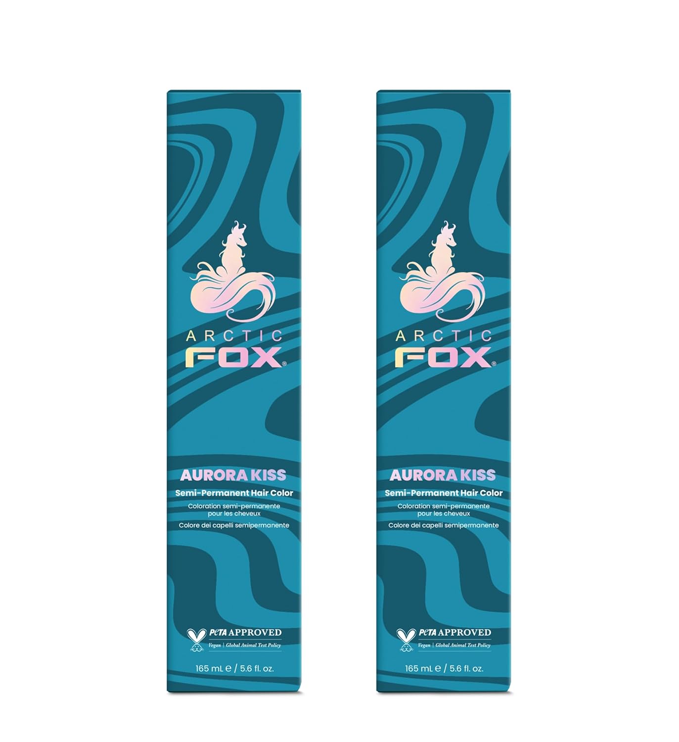 Arctic Fox Semi-Permanent Hair Dye - Vibrant Purple AF Color | Vegan, Ammonia-Free, 4 Fl Oz