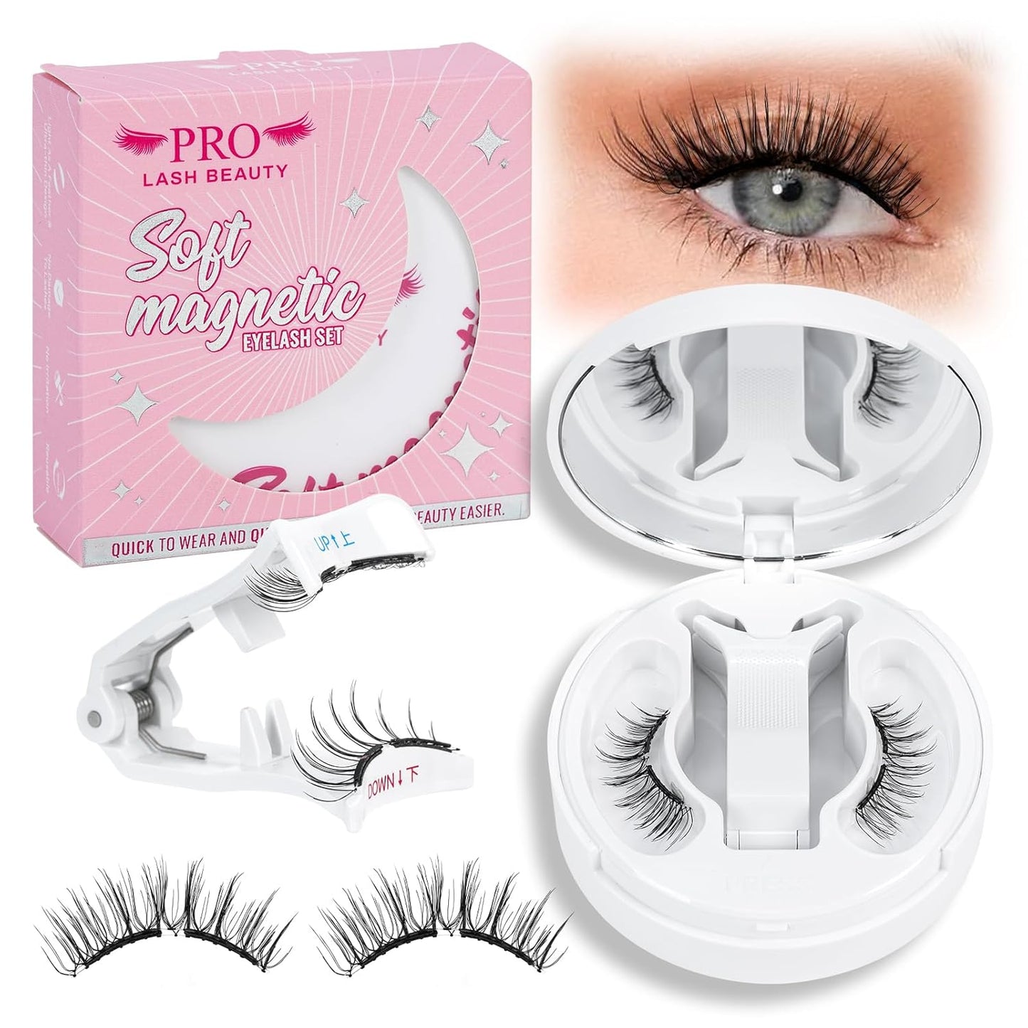 Lash Clusters - 72 Pcs DIY Individual Cluster Lashes | Volume Wispy 8-16mm, Soft & Reusable
