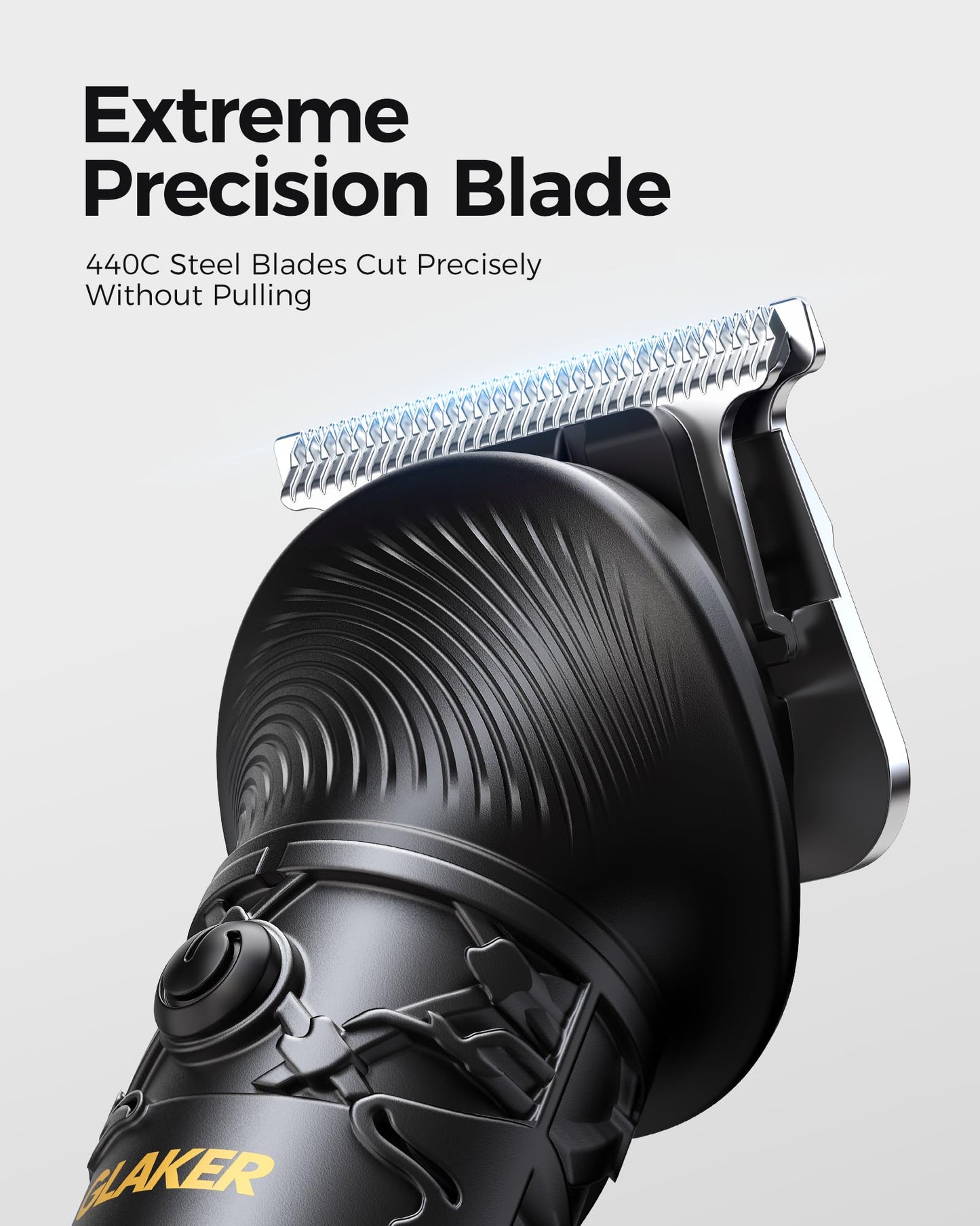 GLAKER Beard Trimmer for Men, Electric Razor for Body, Face, Mustache, Ear, Nose Hair Trimmer, Cordless Hair Clippers 17 Pieces 6-in-1 Shavers for Mens Grooming Kit, Gifts for Men