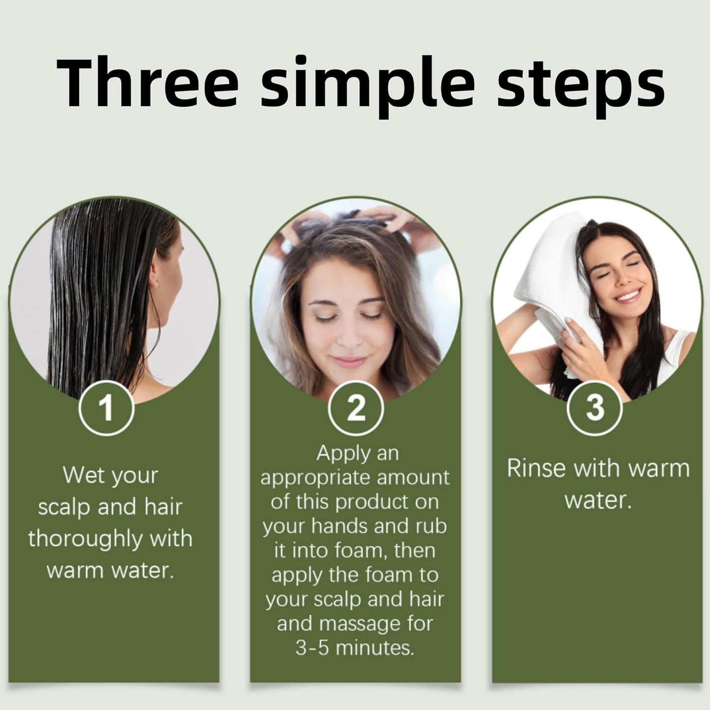 Root Revival Shampoo - Deep Moisture & Strength for Thinning Hair | Hair Regrowth Treatment for Women (1 Pcs)
