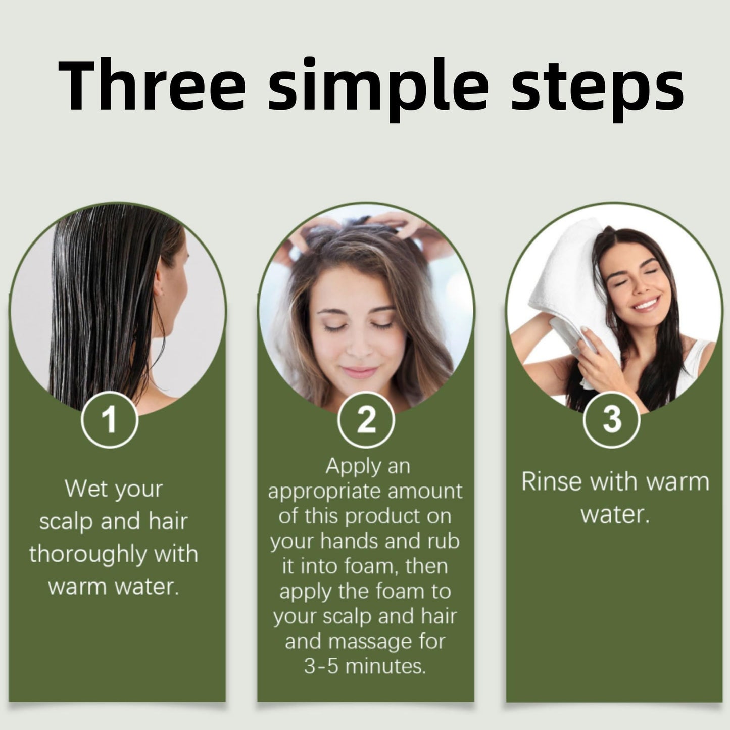 Root Revival Shampoo, Deeply Moisturizes and Strengthens Hair Roots for Loss and Thinning Hair, Hair Regrowth Shampoos for Women (1 Pcs)