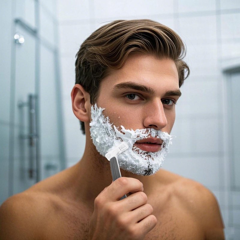 Disposable Razors Bulk, Razors Individually Wrapped Bulk, Travel Razors Bulk With Shaving Cream For Hotels, Shelters, Homeless, Nursing Homes, Charities, Churches, Gray (100-PACK)