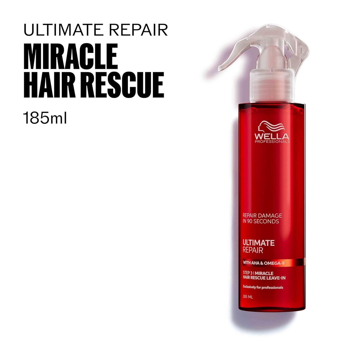 Wella Professionals Ultimate Repair Miracle Hair Rescue - Leave-In Treatment for Damaged Hair | Instant Repair in 90 Seconds | All Hair Types