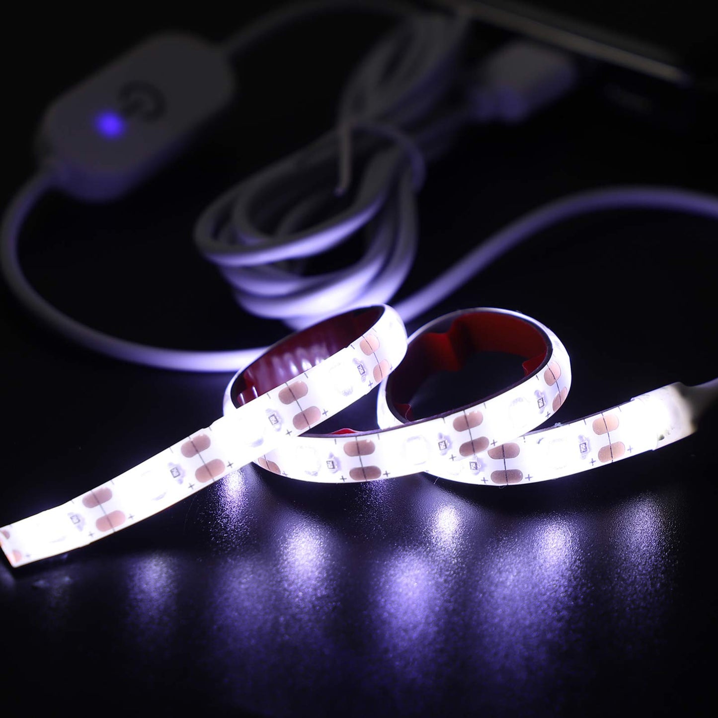 Uonlytech LED Sewing Machine Light Strip USB 6500K Dimmable Flexible Self Adhesive Eye Care Lighting for Quilting Crafting Workbench Sewing Lamp