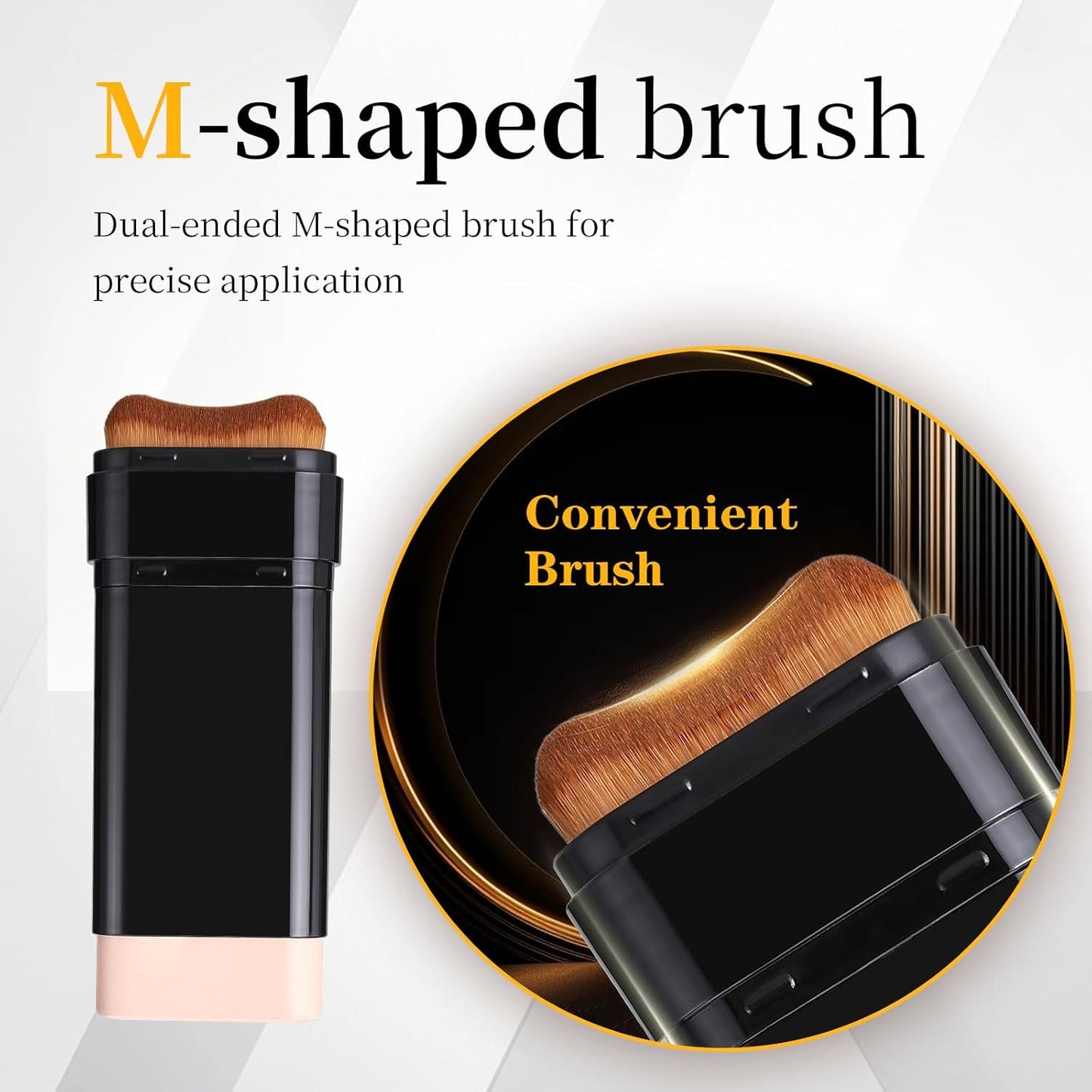 Luxury Anti-Wrinkle Foundation Stick SPF 50+ | Hydrating Matte Formula, Travel Size, 1.42 Fl Oz