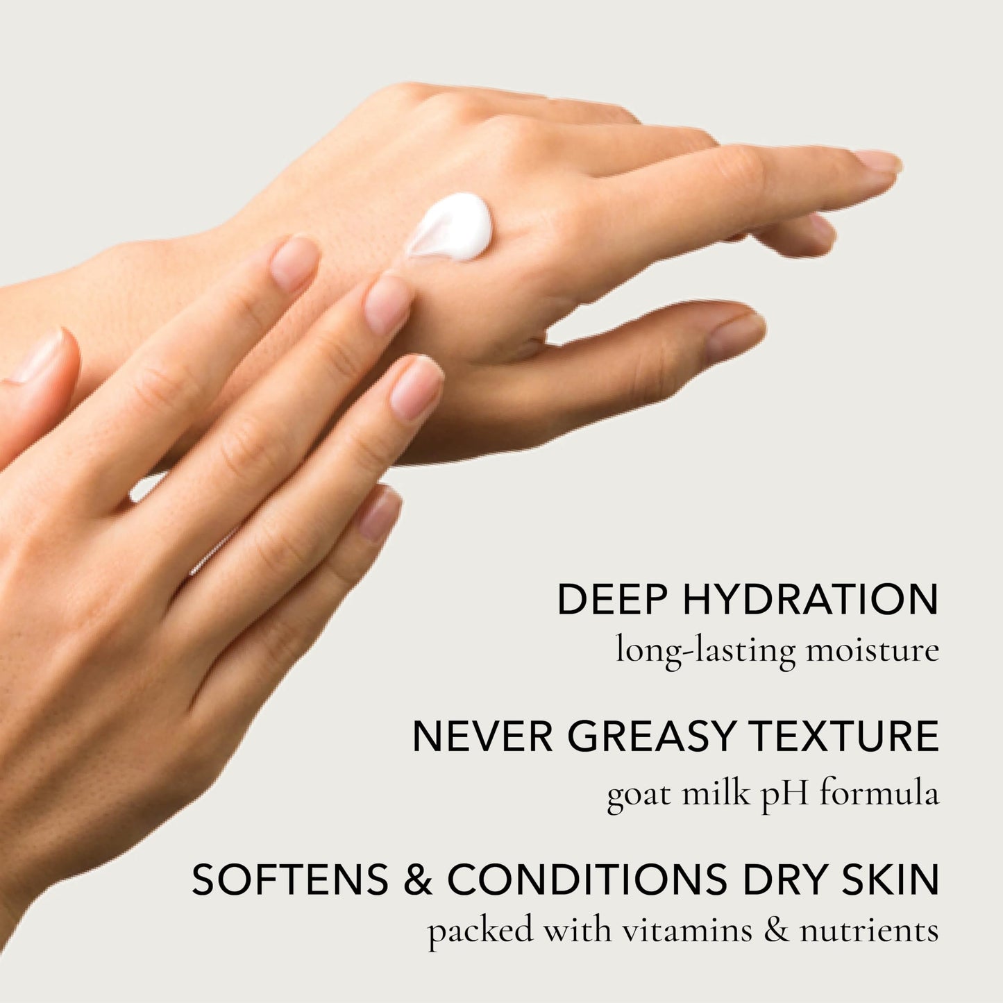 Dionis Goat Milk Lotion – Moisturizing Hand & Body Lotion for Dry Skin, Sensitive Skin Safe, Lightweight Non-Greasy Formula - Lemon Verbena & Cream 3.3 oz