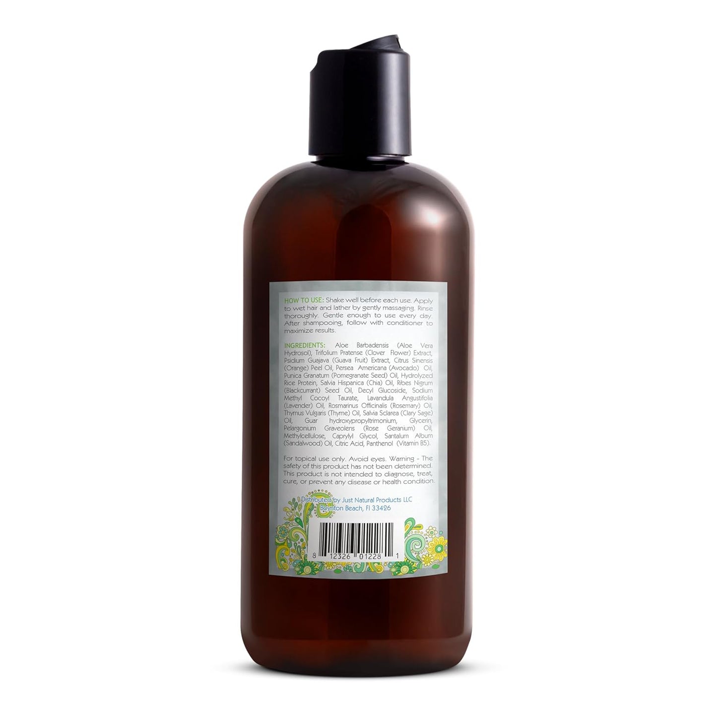 Gray Hair Shampoo - Natural Treatment for Silver Locks | 16 Oz
