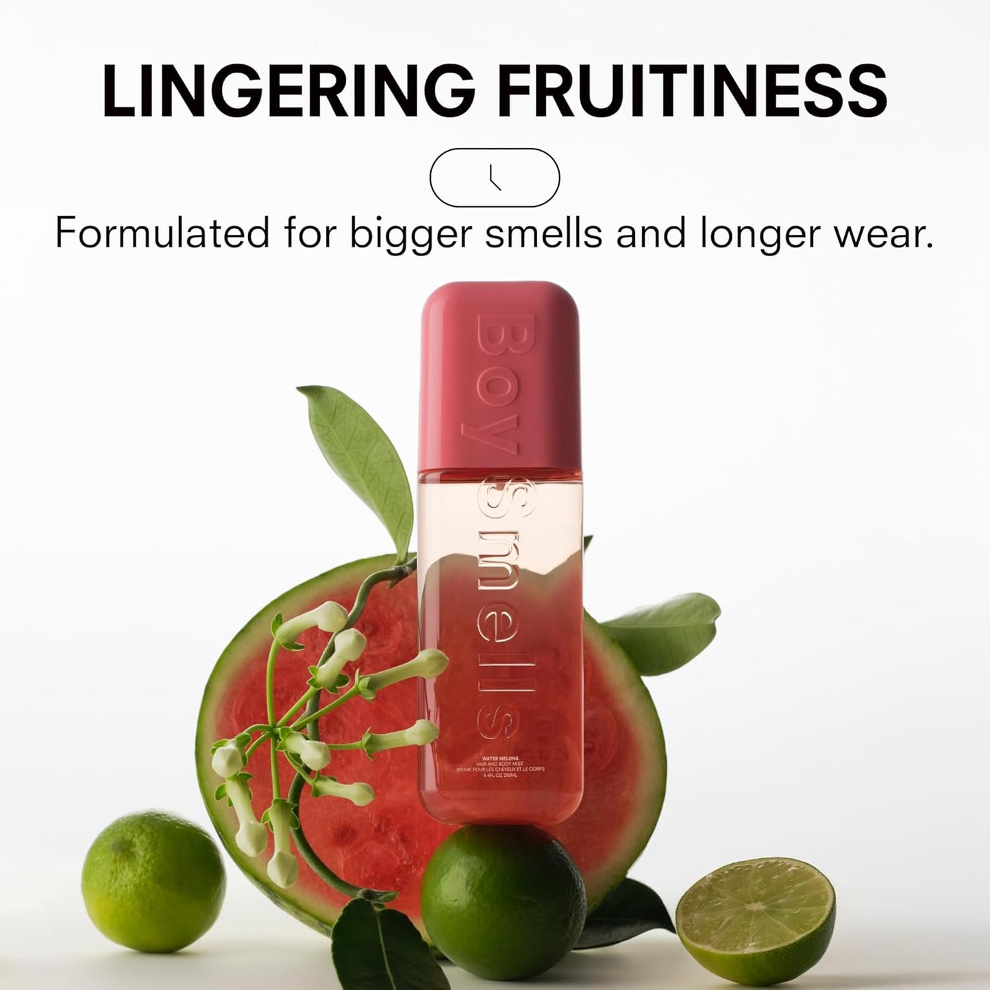 Boy Smells Watermelon Hair and Body Mist | Fresh Fruity Fragrance with Jasmine and Teakwood